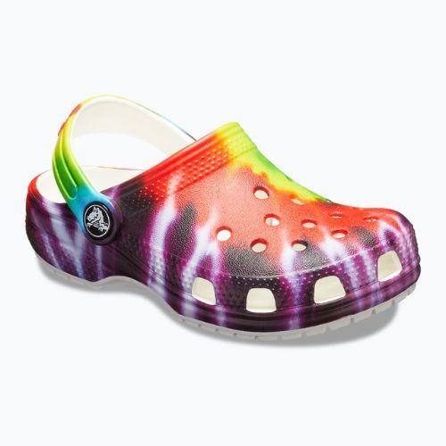 Crocs Classic Tie-Dye Classic Tie-Dye Graphic Clog T - șlapi colorați pentru copii 206994-90H