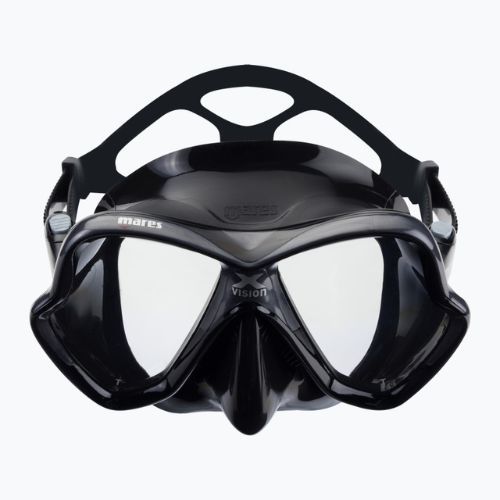 Mască de scufundări Mares X-Vision negru 411053