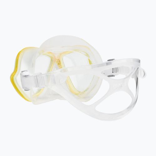 Mască de scufundări Mares X-Vision galben transparent 411053