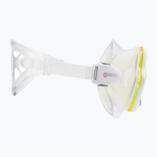 Mască de scufundări Mares X-Vision galben transparent 411053