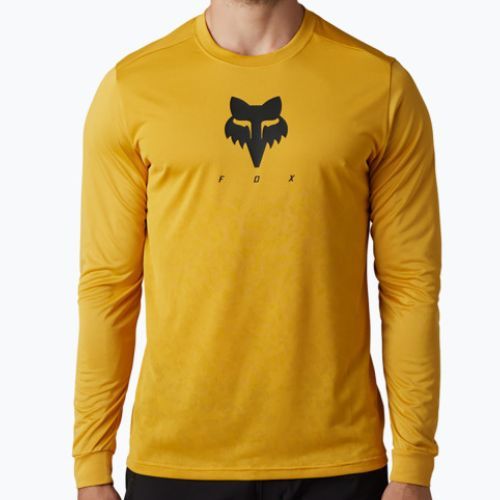 Fox Racing Ranger Tru Dri tricou de ciclism pentru bărbați galben 30910_496