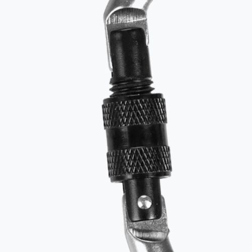 Salewa D-Shape Carbiner cu șurub negru 00-0000034102