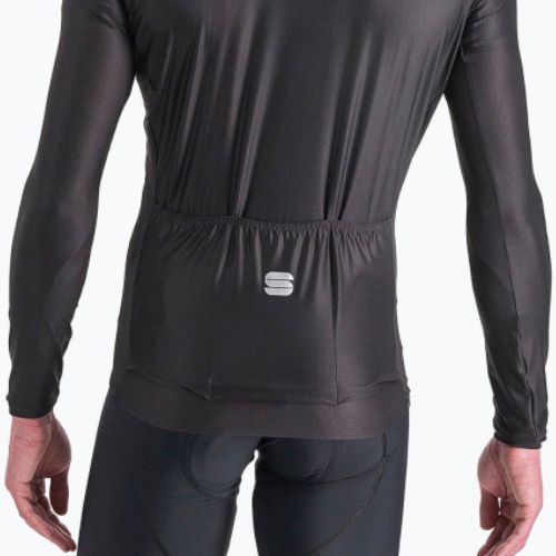 Tricou de ciclism Sportful Matchy pentru bărbați negru 1122008.002