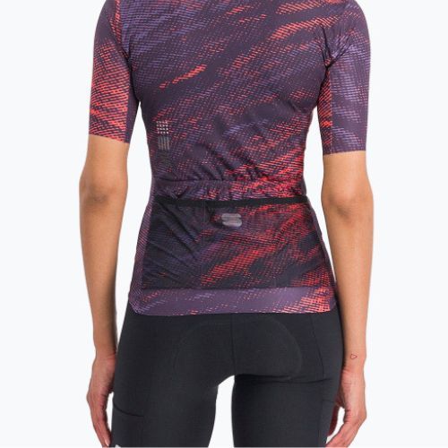 Sportful Cliff Cliff Supergiara tricou de ciclism pentru femei violet-roșu 1122027.502