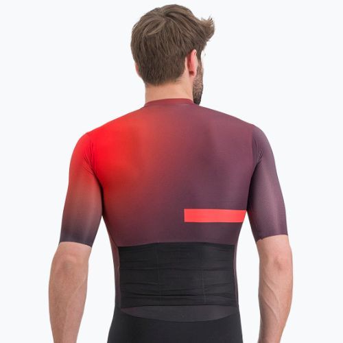 Costum de ciclism Sportful Bomber portocaliu/negru pentru bărbați 1122028.623