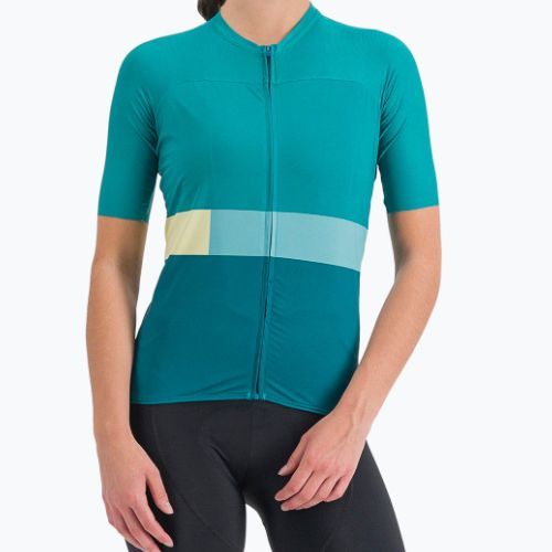 Tricou de ciclism pentru femei Sportful Snap albastru 1123019.374