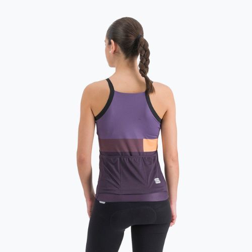 Tricou de ciclism pentru femei Sportful Snap Top violet 1123024.502