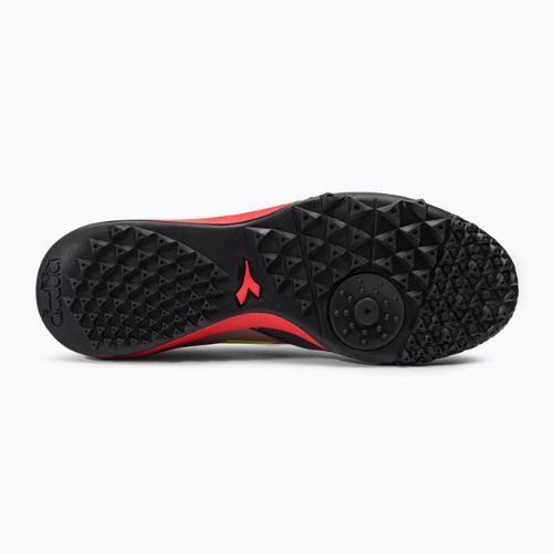 Ghete de fotbal pentru bărbați Diadora Brasil Elite Veloce R TFR negru și roșu DD-101.179182-D0136-40