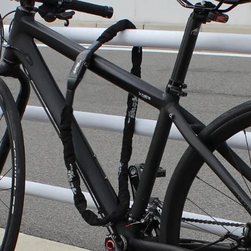 Blocaj pentru biciclete Crops K4-66 negru CP-K4-66-AL-01