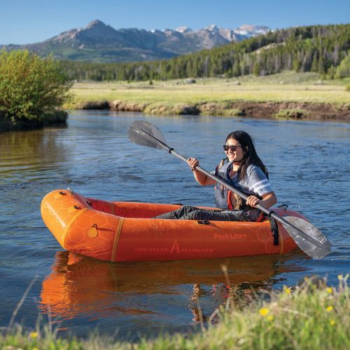 Advanced Elements Packlite+ PackRaft portocaliu de 1 persoană pentru pontoane AE3037