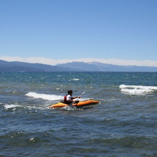 Elemente avansate Lagoon 1 TM portocaliu AE1031-O caiac gonflabil de 1 persoană