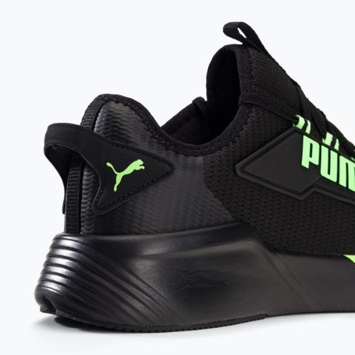 Pantofi de alergare pentru bărbați PUMA Retaliate 2 negru-verde 376676 23