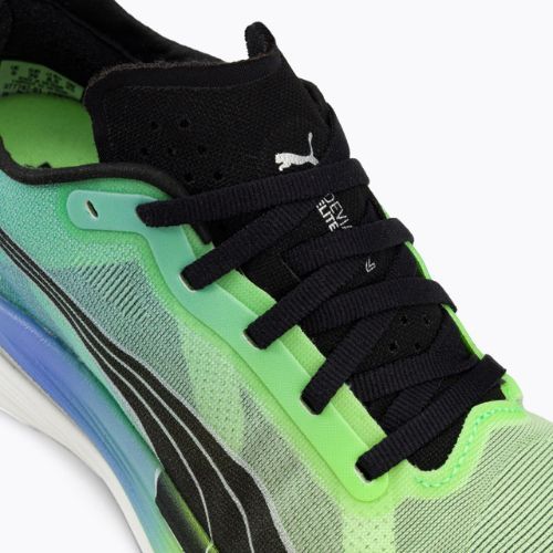 Pantofi de alergare pentru femei PUMA Deviate Nitro Elite 2 verde 377787 01