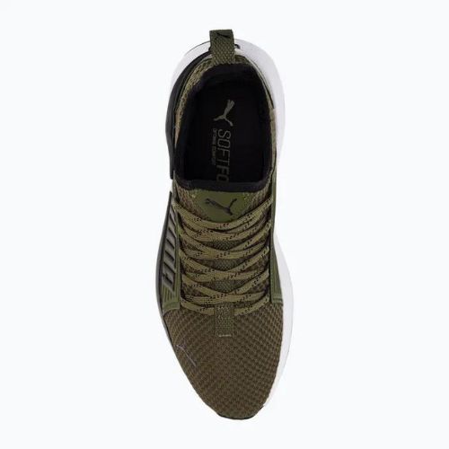 Pantofi de antrenament pentru bărbați PUMA Softride Premier Slip On Tiger Camo verde 378028 03