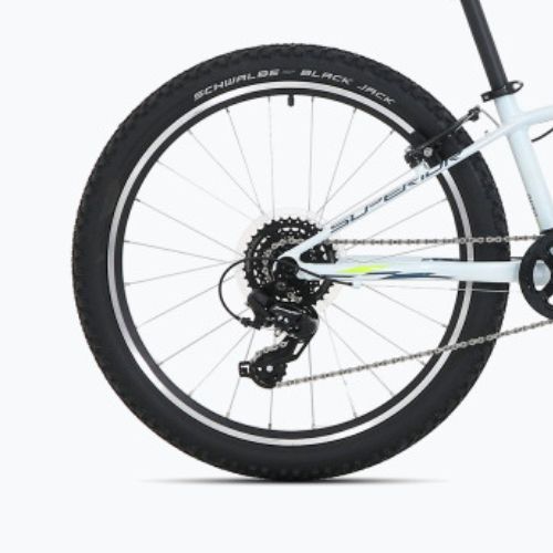 Bicicleta pentru copii Superior RACER XC 24 alb 801.2022.24001