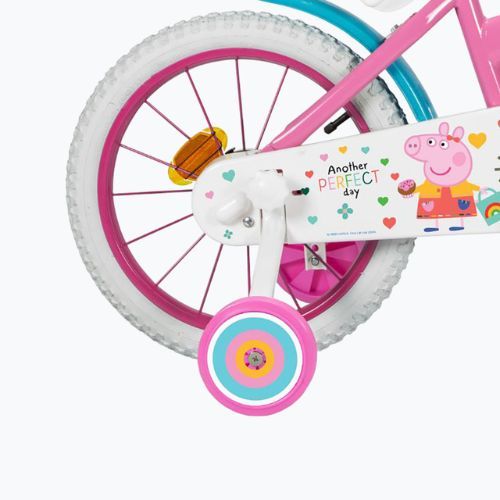 Toimsa 16" Peppa Pig biciclete pentru copii roz 1695