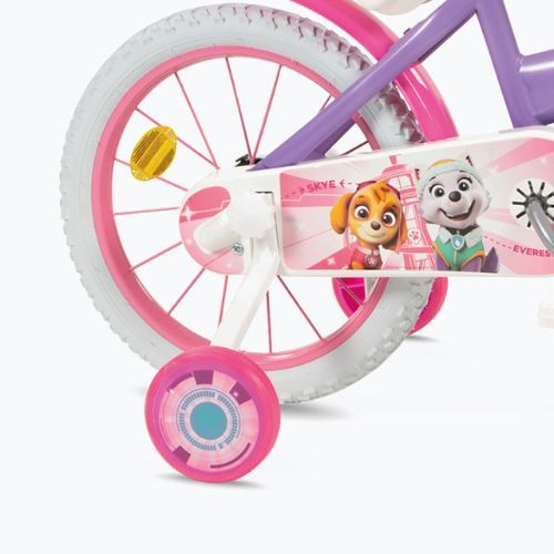 Toimsa 16" Paw Patrol Fata Paw Patrol biciclete pentru copii violet 1680