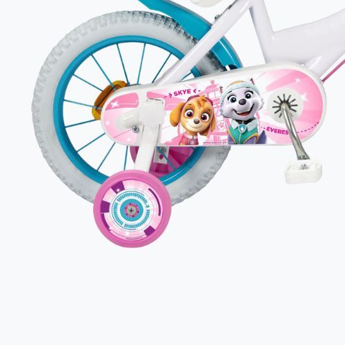 Toimsa 14" Paw Patrol Girl biciclete pentru copii alb 1481