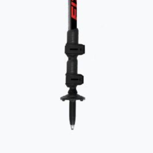 Fizan Elbrus trekking poles negru-roșu S20 7507