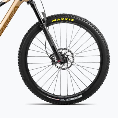 Bicicleta electrică Orbea Rise H30 2023 aur-negru M35517V5
