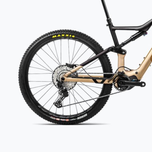 Bicicleta electrică Orbea Rise H30 2023 aur-negru M35517V5