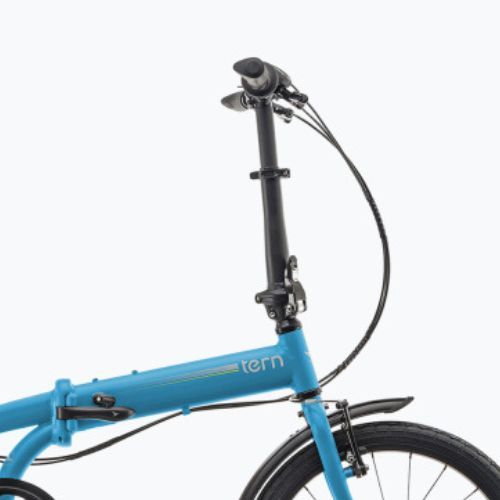 Bicicleta de oraș pliabilă Tern albastru LINK B7