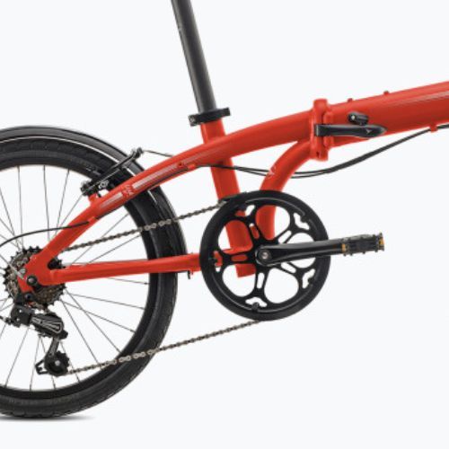 Tern pliabila bicicletă de oraș roșu LINK B7
