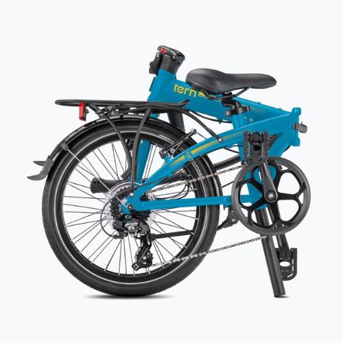 Bicicleta de oraș pliabilă Tern albastru LINK C8