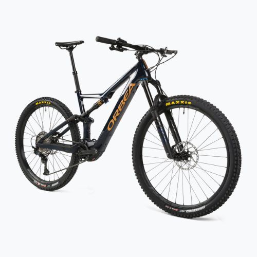 Bicicleta electrică Orbea Rise M20 albastru-auriu M36020YX