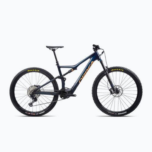 Bicicleta electrică Orbea Rise M20 albastru-auriu M36020YX