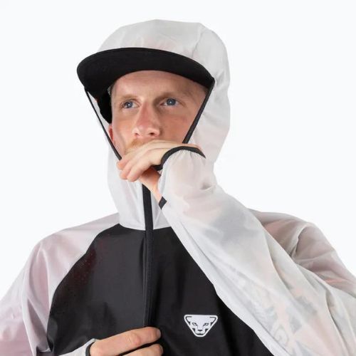 Jachetă de alergare pentru bărbați DYNAFIT Alpine Wind 2 negru și alb 08-0000071154