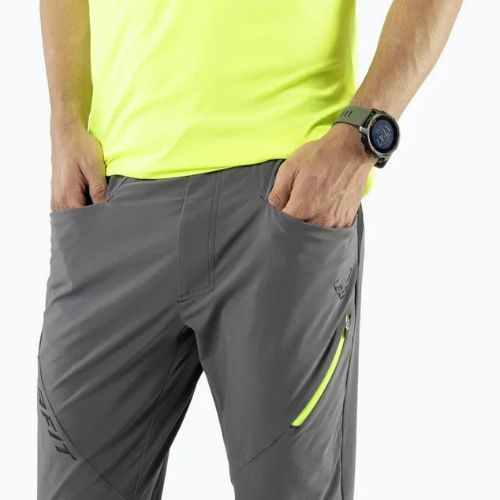 Pantaloni de trekking DYNAFIT Transalper Hybrid gri pentru bărbați 08-0000071182