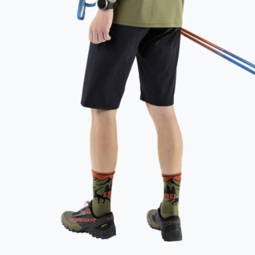 Pantaloni scurți de trekking pentru bărbați DYNAFIT Transalper Hybrid negru 08-0000071184