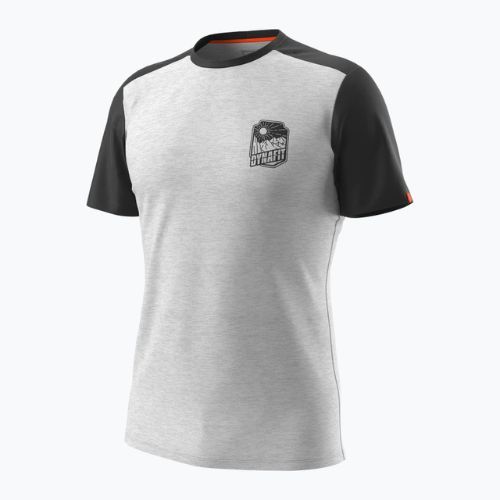 Tricou pentru bărbați DYNAFIT Transalper Tricou de drumeție gri deschis 08-0000071298