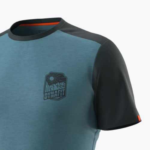 DYNAFIT Transalper Tricou de drumeție pentru bărbați albastru deschis 08-0000071298