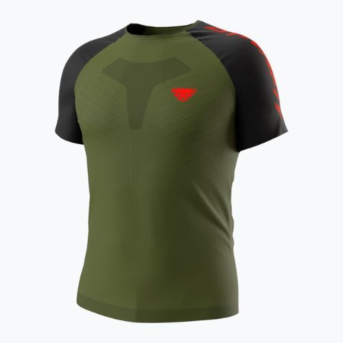 Tricou de alergare DYNAFIT Ultra 3 S-Tech pentru bărbați, verde 08-0000071426