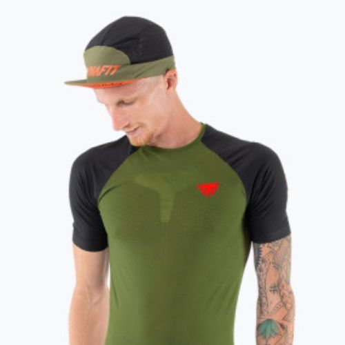 Tricou de alergare DYNAFIT Ultra 3 S-Tech pentru bărbați, verde 08-0000071426