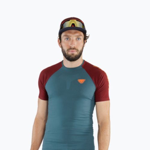 Tricou de alergare DYNAFIT Ultra 3 S-Tech pentru bărbați, albastru 08-0000071426