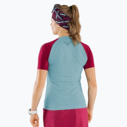 Tricou de alergare DYNAFIT Ultra 3 S-Tech pentru femei, albastru 08-0000071427