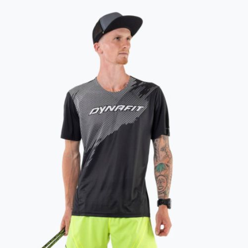 Tricou de alergare DYNAFIT Alpine 2 negru pentru bărbați 08-0000071456