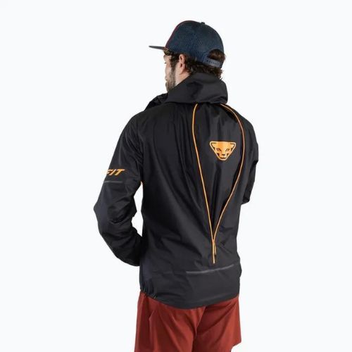 Jachetă de alergare DYNAFIT Ultra 3L pentru bărbați negru și portocaliu 08-0000071754