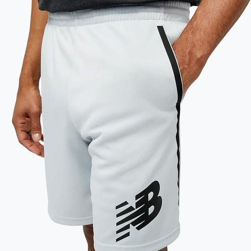 New Balance bărbați Tenacity Football Pantaloni scurți de antrenament alb MS31127LAN