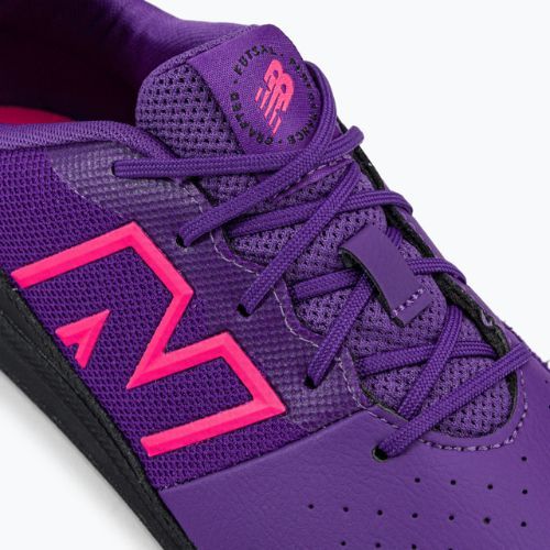 New Balance Audazo V6 Command IN ghete de fotbal pentru copii violet