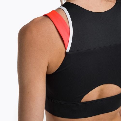 New Balance Shape Shield Crop sutien de alergare negru WB21110NDF