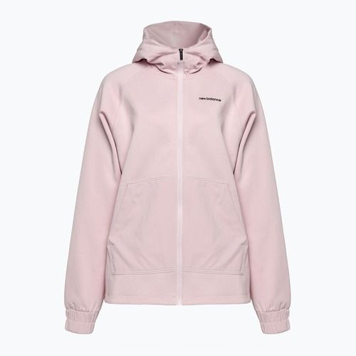 Jachetă de antrenament pentru femei New Balance Achiever Tech Fleece roz WJ31101SOI
