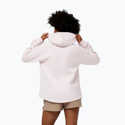 Jachetă de antrenament pentru femei New Balance Achiever Tech Fleece roz WJ31101SOI