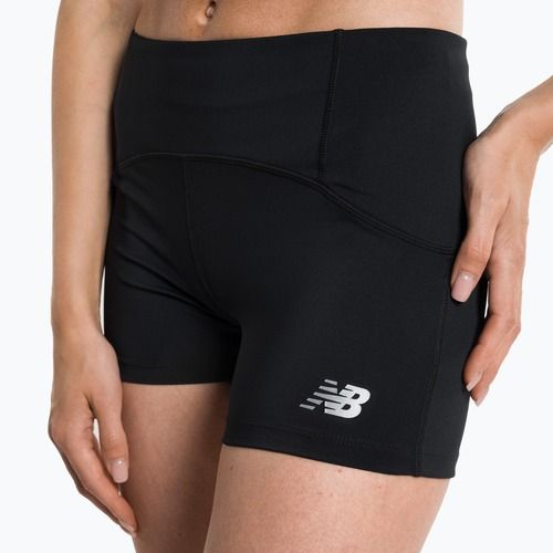 Pantaloni scurți de alergare New Balance Accelerate Pacer 3.5" pentru femei, negru WS31243BK