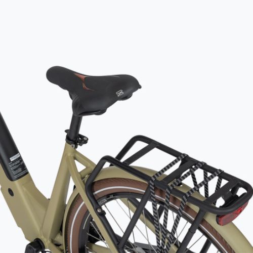 Bicicleta electrică EcoBike X-City Cappuccino/13 Ah Greenway bej 1010119