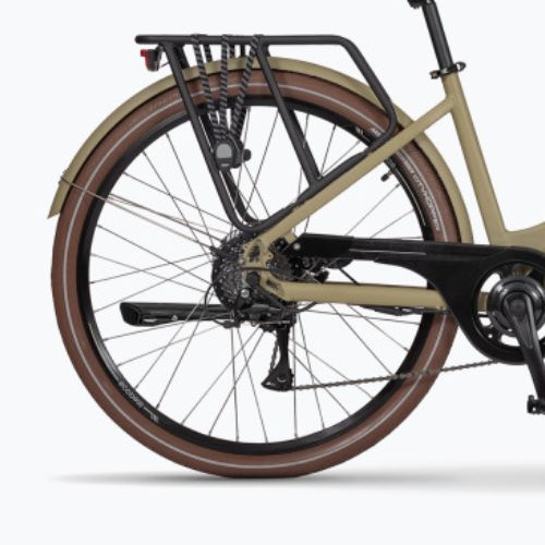 Bicicleta electrică EcoBike X-City Cappuccino/13 Ah Greenway bej 1010119