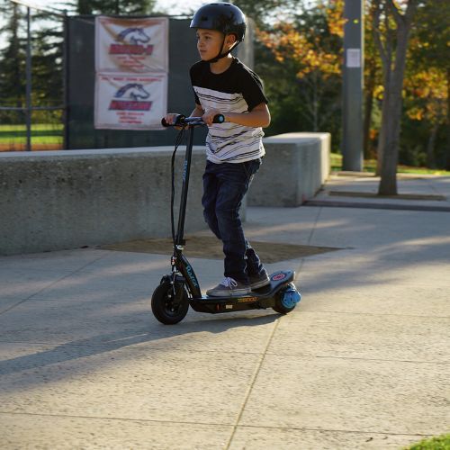 Razor E100 Powercore scuter electric pentru copii negru și albastru marin 13173843